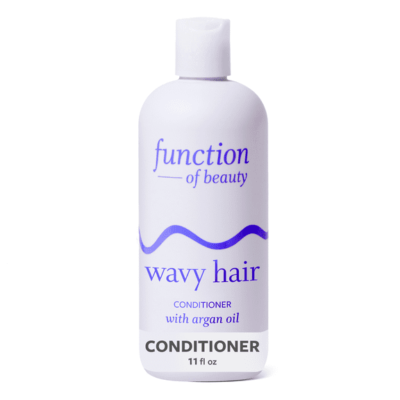 Function of Beauty Custom Wavy Hair Conditioner Base with Argan Oil, 11 fl oz