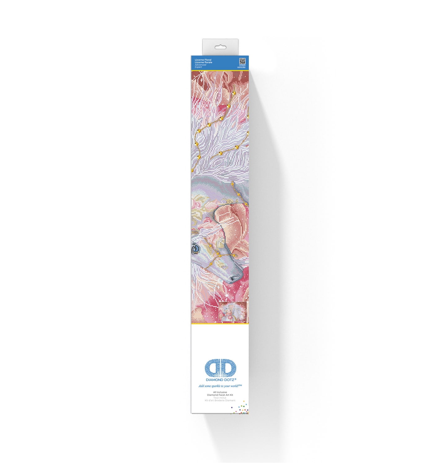 Diamond Dotz Licorne Floral Diamond Painting Kits for Adults - Diamond Art Kits a Relaxing Creative Craft Kit with Dotz Gems