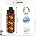 thumbnail image 3 of Daiia Autumn Pumpkin Printed 18 OZ Sports Insulated Kettle Drinking Cup Water Bottle Stainless Steel Kettle Portable Cup For Gym, 3 of 7