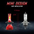 thumbnail image 3 of Luces LED MNWHUC para Honda CRV CR-V 2007-2014 6000 K, 4 unidades, 3 of 8