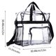 thumbnail image 3 of Neceser de viaje para natación Bolsa portátil para guardar maquillaje Bolsa de playa transparente Bolsa de almacenamiento transparente, 3 of 4