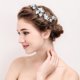 thumbnail image 4 of 4 piezas de clip para el pelo de boda nupcial con perlas de imitación de cristal, peine para decoración de boda, peine para el pelo, accesorios para el pelo de novia para mujer estilo JM, 4 of 5