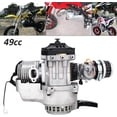 thumbnail image 2 of Motor de minimoto de 49 cc, 2 tiempos, monocilíndrico, carburador, filtro de aire para karts, mini atv y mini moto de cross., 2 of 5