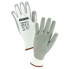 

Radnor X-Large 13 Gauge HPPE Cut Resistant Gloves With Polyurethane Coating (36 Pairs)