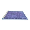 thumbnail image 2 of Ahgly Company Machine Washable Indoor Rectangle Persian Blue Traditional Area Rugs, 2' x 5', 2 of 4