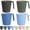 Pastel Mix, variant on Greentainer 16 oz Coffee Mugs Set of 8, BPA-Free Reusable Plastic Drinking Cups with Handle