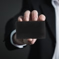 thumbnail image 3 of LOLIPPYY 25Pcs Engraved Business Card Blanks Aluminum Metal Cards Smooth for DIY Name Tags, 3 of 8