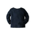 thumbnail image 3 of Bagilaanoe 2Pcs Toddler Baby Boys Overalls Set Long Sleeve Tops + Plaid Suspender Pants 12M 18M 24M 3T 4T Kids Fall Casual Clothes, 3 of 8