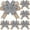 12PCS, variant on Dalrosia 6PCS Christmas Burlap Plaid Bow for Wreaths Xmas Tree Premade Bows Decorations for Crafts DIY Home Indoor Outdoor Decorations 6.3 Inch