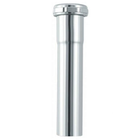 PlumbCraft 1-1/4 in. D X 12 in. L Brass Extension Tube