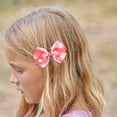 thumbnail image 2 of Rainbow Girls Hair Bow Barrettes Set Colorful Ribbon Clips for Girls Hair Accessories, 2 of 4