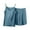 Green, variant on Aofany Womens Soft Modal Pajamas Set 2 Piece Plus Size Sleeveless Camisole Top Nightshirt And Shorts Sleep Loungewear