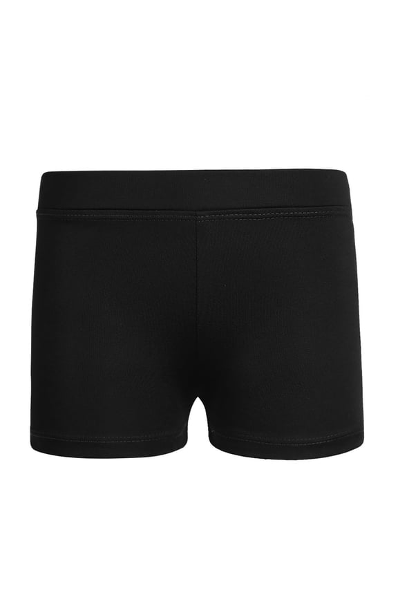 Kids Girls Ballet Dance Booty Shorts Sports Gym Cycling Shorts Activewear Black 6