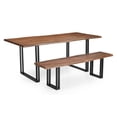 thumbnail image 6 of Sparrow Solid Wood Dining Table - Brown, 6 of 11
