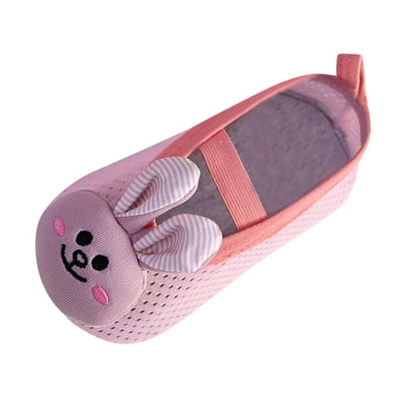 

TAIAOJING Baby Toddler Floor Sock Shoes Animal Kids Boys Girls Barefoot Cartoon Pattern Mesh Infant Sneakers Non-Slip Shoe