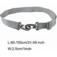 thumbnail image 2 of 2Pcs Adjustable 1-Inch Universal Tactical Bag Strap Replacement Nylon Shoulder Sling Strap for Water Bottle Pouch Hunting Bag, 2 of 7