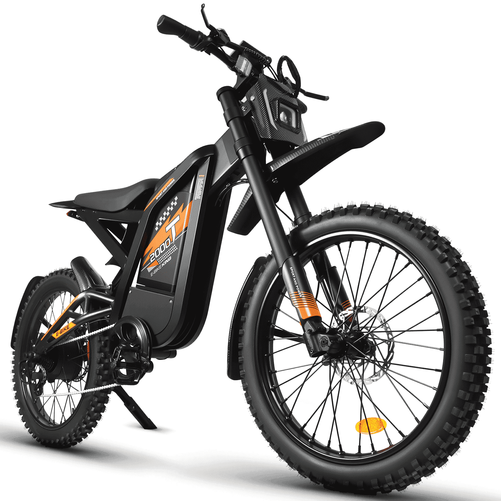 337NM Riding'Times GT73Pro Electric Dirt Bike for Adults,3000W