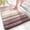 Keys-Rice Lotus Color, variant on Horizontal‑Stripe Rectangular Plush Bath Mat, Non‑Slip Soft Floor Mat for Bathroom Entry Decor-15.6 "W x 23.4" L (flocking)Keys-Butterfly Blue Piano