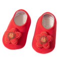 thumbnail image 4 of Siilsaa Boys Shoes Baby Toddler Shoes Boys Cartoon Soft-Soled Girls Warm Kids Slippers Baby Shoes Toddler Girl Tennis Shoes Red,6-12 Months, 4 of 4