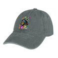 thumbnail image 7 of I Crushed 100 Days of School Gray Hat Adjustable Funny Fashion Unisex Baseball Cap for Men Women, 7 of 7