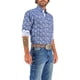thumbnail image 2 of Camisa Vaquera Wrangler Hombre Manga Larga 753 azul CH, 2 of 6