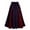 Purple, variant on Utoimkio Women's Vintage Stretch High Waist Gothic Pleated Skirts A-Line Flared Midi Skirts