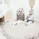 thumbnail image 4 of Alfombrillas de juego para bebés con volantes redondos de 100 cm, de algodón suave, para gatear, decoración de habitación infantil, 4 of 9