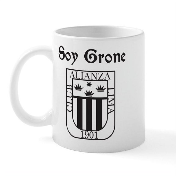 CafePress - Alianza Lima Mug - 11 oz Ceramic Mug - Novelty Coffee Tea Cup
