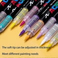 thumbnail image 2 of Stellaya Acrylic Markers for Coloring Books, Straight Liquid Acrylic Marker, 2 of 5