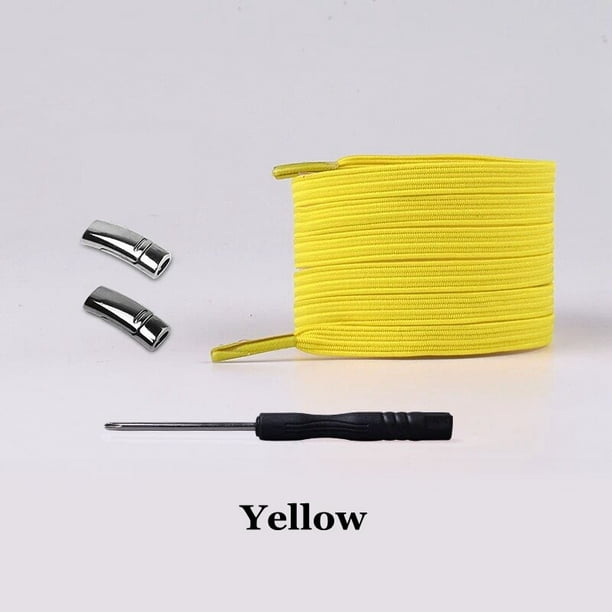 par de cordones magnéticos elásticos sin atar, cordones para zapatos, zapatillas planas para niños y adultos, cordones rápidos para perezosos, hebilla magnética, ESPAÑA Gao Jinjia LED