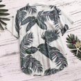 thumbnail image 3 of Camisas Hombre Vestir Manga Beach Hawaii Casual Blouse Imprime la blusa de Button Men's Top Fashion Imprime la blusa de Short Men (Grey, S), 3 of 7