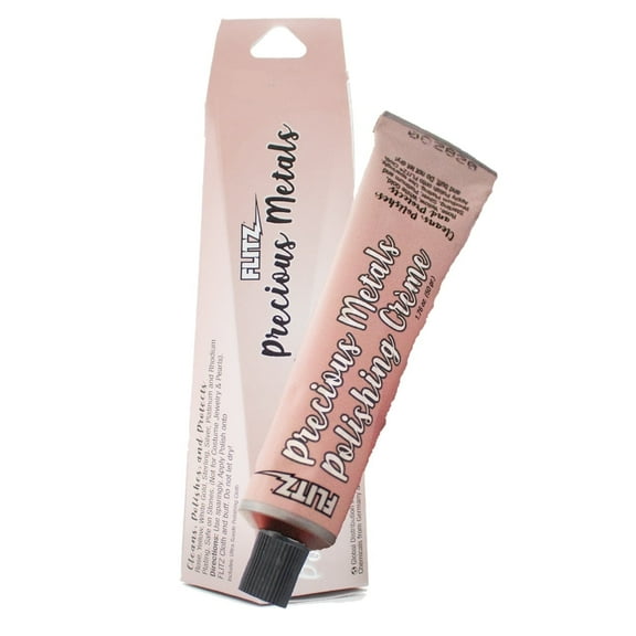 Flitz Sterling Silver Metal Polish & Jewelry Cleaner Solution, Diamond Sparkle, 1.76 oz