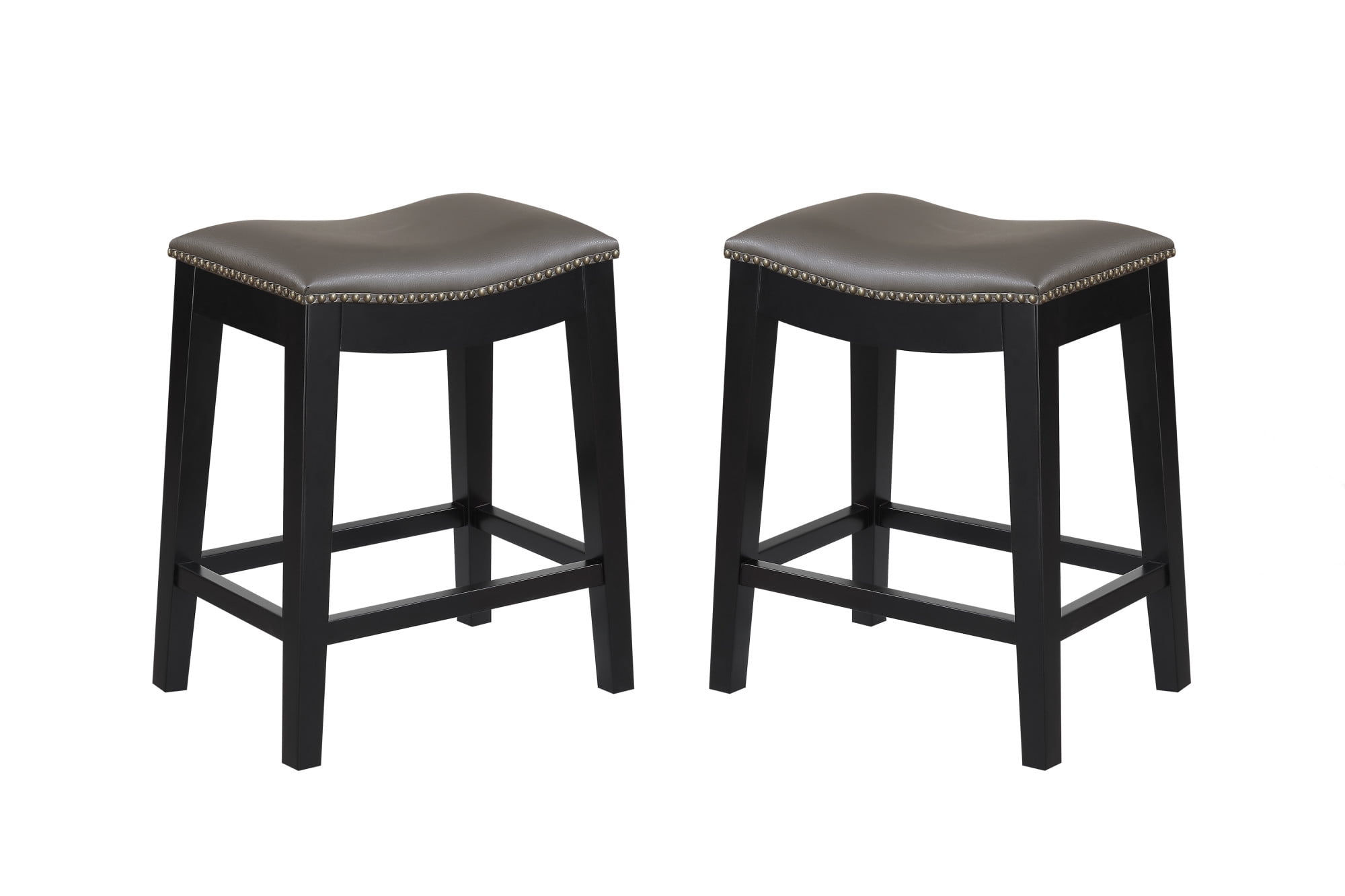 black leather saddle bar stools