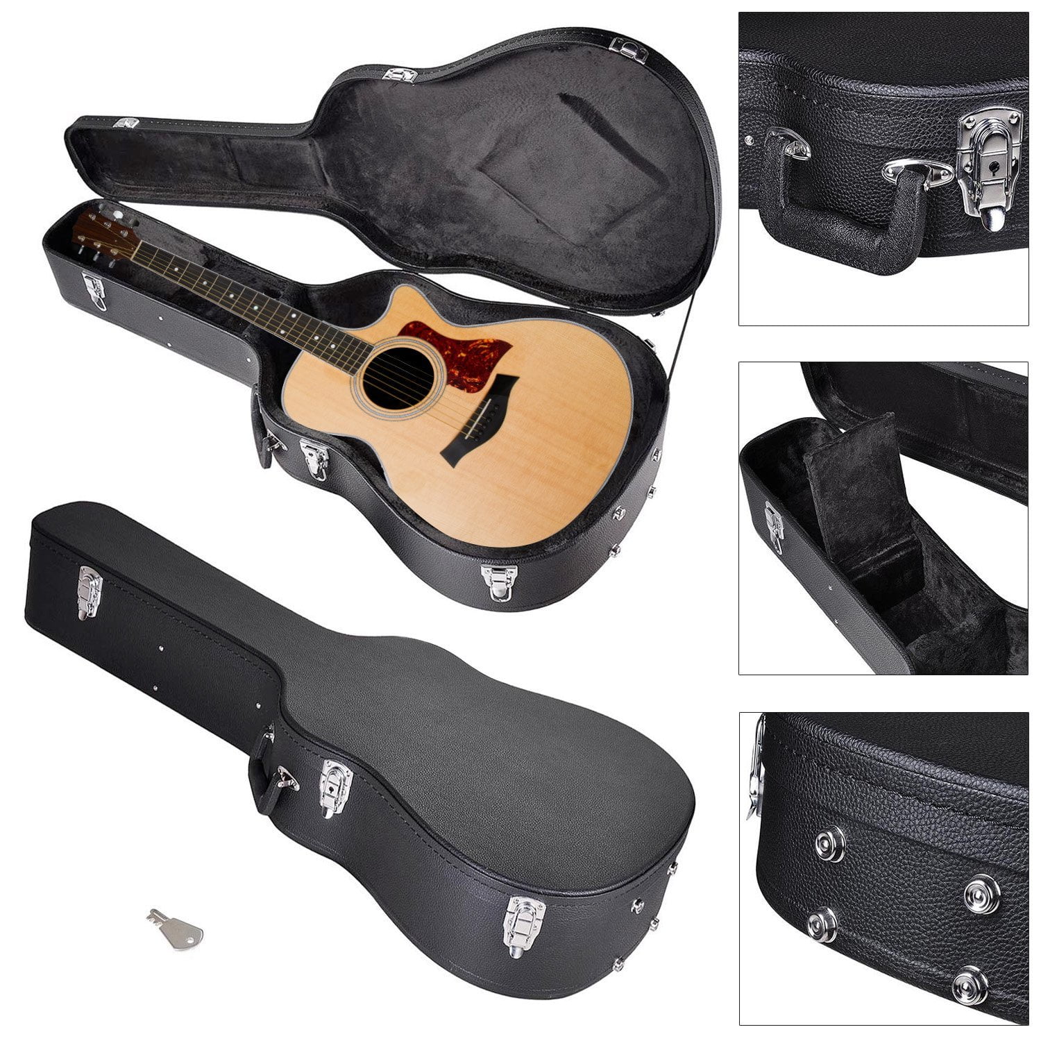 Koval Inc. 41" Dreadnought Acoustic Guitar Carrying Case Hardshell W