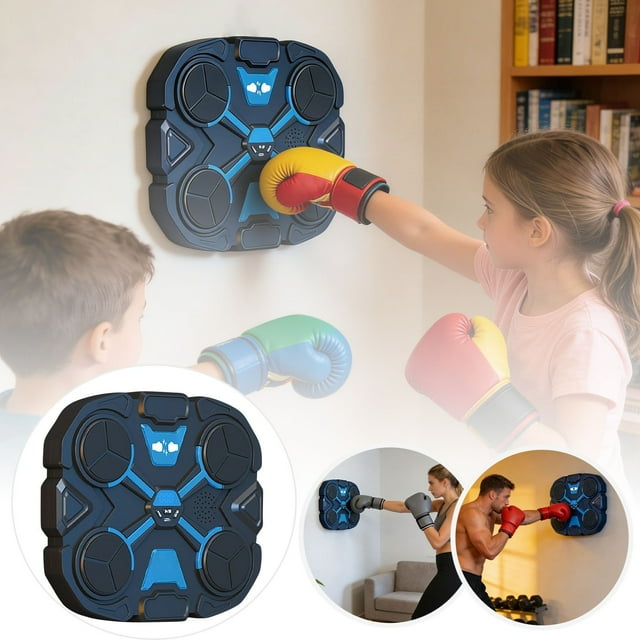 TIELUTT Roue de Yoga Électronique Intelligente avec Musique pour Boxe, Brique de Mousse de Yoga, Roue Arrière, Roue pour Étirement, Rouleau de Yoga, Couvertures de Yoga pour Femmes, Ceintures de Yoga en Vrac, Tapis de Yoga Rectangulaire de Rangement