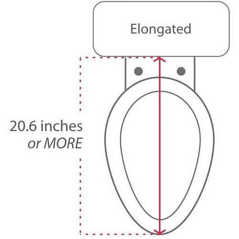 Lotus ATS-909 Elongated Smart Bidet Toilet Seat with PureStream, White