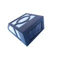 thumbnail image 4 of Set of 4 Solar Light Powered Outdoor Landscape Warm Light for Garden Yard Fence Deck Lamp, 4 of 9
