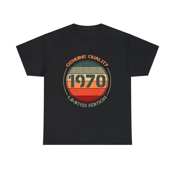 Vintage 1970 T Shirts for Men Retro Funny 1970 Birthday Big and Tall Tshirts Shirts for Men
