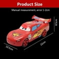 thumbnail image 3 of Animation Cars 3 Electric Toy Car lightning Spider Man Four Channel Remote Control Car Children Christmas Toy Gift, 3 of 4