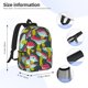 thumbnail image 5 of Easygdp Green Mushroom Mochila Ligera de 15 Pulgadas para Estudiantes, Mochila Cómoda para la Escuela y Viajes, Correas Ajustables, 5 of 6