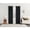 Black, variant on Sun Zero 6006037 80 x 84 in. Norwich Black Blackout Curtains