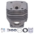 thumbnail image 4 of Noref Kit de Remplacement de Piston Cylindre, Kit d'Assemblage de Piston Cylindre 48mm Compatible avec Tronçonneuse 261 262 262 XP, Kit de Piston Cylindre 48mm, 4 of 8