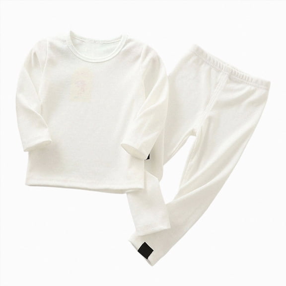 4-5 Years Toddler Boys 2 Piece Basic Outfit Set Long Sleeve Tee and Pants