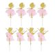 thumbnail image 1 of Creative Ballerina Dancing Girl Cupcake Toppers 8 Pcs Cake Ornaments Practical Design Ideal For Kids Party Decoration, 1 of 3