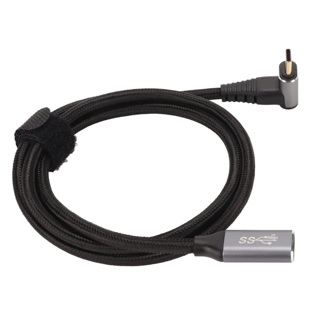 Cable USB C 3,1 Macho Hembra PD100W Carga Rápida 10Gbps 4K A 60Hz Cable De Carga Consolas De Juegos Steam Deck