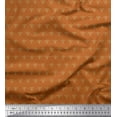 thumbnail image 1 of Soimoi polyester Crepe Fabric Dot & Fleur De Lis Damask Fabric Prints By Yard 52 Inch Wide, 1 of 3