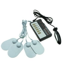 White Conductive Massage Body Units with Host Massager Kit for Beginner