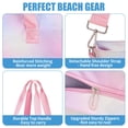 thumbnail image 4 of Bolsa de Playa PIG PIG GIRL Impermeable y a Prueba de Arena para Mujer Rosa, 4 of 9