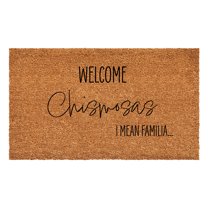 Calloway Mills 111641729 Welcome Chismosas I mean Familia Doormat 17" x 29"