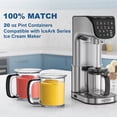 thumbnail image 3 of 2 pack Ice cream Containers Cups Jars Tubs Canisters Set, 3 of 6